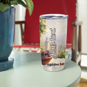 Personalized Retro Wine Design with Nostalgic Feel Tumbler Cup Personalized TS04 Print Your Wear