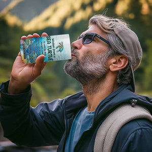 Personalized Sea Turtle 4 in 1 Can Cooler Tumbler with Wisdom From A Sea Turtle Quote TS04 Print Your Wear