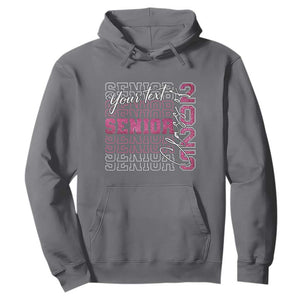 Personalized Senior 2025 Hoodie Custom Text Class Of 2025 Graduation Glitter Print TS11 Charcoal Print Your Wear