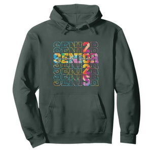 Personalized Senior 2025 Hoodie Custom Text Class Of 2025 Graduation TS11 Dark Forest Green Print Your Wear