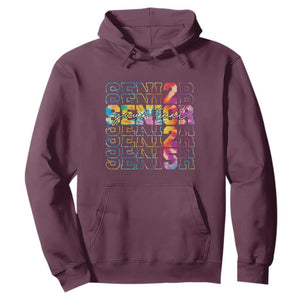 Personalized Senior 2025 Hoodie Custom Text Class Of 2025 Graduation TS11 Maroon Print Your Wear