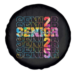 Personalized Senior 2025 Spare Tire Cover Custom Text Class Of 2025 Graduation TS11 Print Your Wear