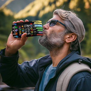 Personalized Teacher 4 in 1 Can Cooler Tumbler Quote It Is A Beautiful Day To Teach Tiny Humans TS04 Print Your Wear