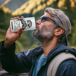 Personalized Teacher Life 4 in 1 Can Cooler Tumbler with Classroom Essentials Illustration TS04 Print Your Wear