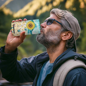 Personalized Turtle 4 in 1 Can Cooler Tumbler with Artistic Oceanic Theme Design TS04 Print Your Wear