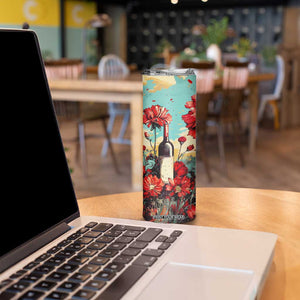 Personalized Vintage Wine Skinny Tumbler with Classic Winery Style TS04 Print Your Wear