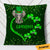 Personalized St Patricks Day Mom Grandma Elephant Pillow Cover CTM One Size Custom - Printyourwear