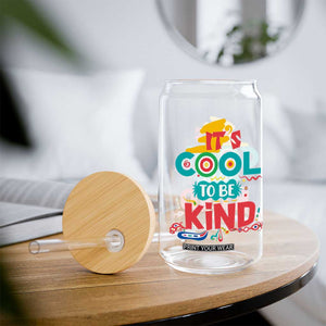 Pink Shirt Day Glass Can It's Cool To Be Kind Anti Bullying Choose Kindness TS02 Print Your Wear