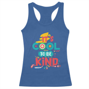 Pink Shirt Day Racerback Tank Top It's Cool To Be Kind Anti Bullying Choose Kindness TS02 Royal Blue Print Your Wear
