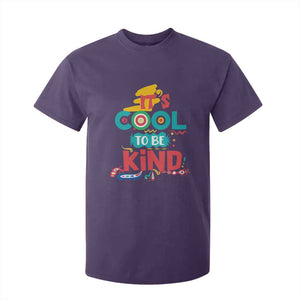 Pink Shirt Day T Shirt For Kid It's Cool To Be Kind Anti Bullying Choose Kindness TS02 Purple Print Your Wear