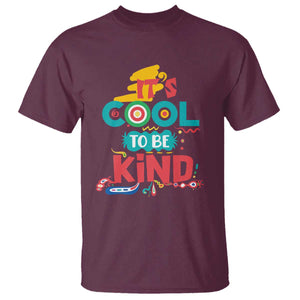 Pink Shirt Day T Shirt It's Cool To Be Kind Anti Bullying Choose Kindness TS02 Maroon Print Your Wear