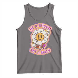 Pink Shirt Day Tank Top Be A Buddy Not A Bully Anti Bullying Funny Wordplay TS02 Deep Heather Print Your Wear