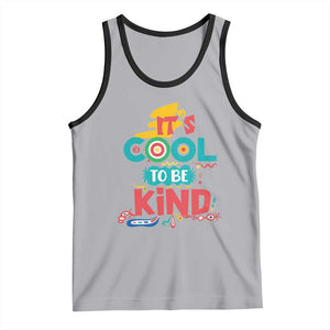 Pink Shirt Day Tank Top It's Cool To Be Kind Anti Bullying Choose Kindness TS02 Athletic Heather Black Print Your Wear