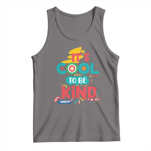 Pink Shirt Day Tank Top It's Cool To Be Kind Anti Bullying Choose Kindness TS02 Deep Heather Print Your Wear