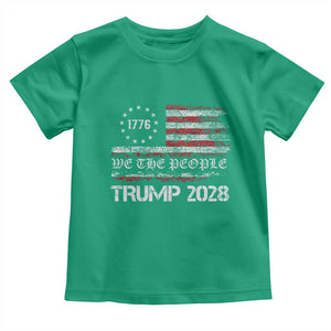 Pro Trump 2028 Toddler T Shirt America US Flag Retro Vintage TS10 Irish Green Print Your Wear
