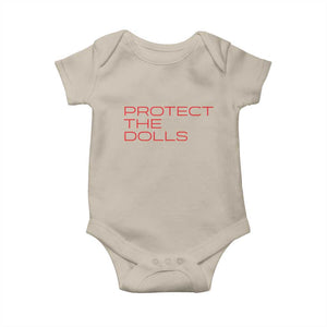 Protect The Dolls Baby Onesie Pride Month TS10 Sand Print Your Wear