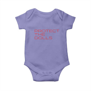 Protect The Dolls Baby Onesie Pride Month TS10 Violet Print Your Wear
