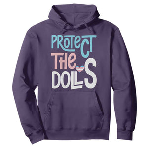 Protect The Dolls Hoodie Transgender Trans Pride Social Justice TS10 Purple Print Your Wear