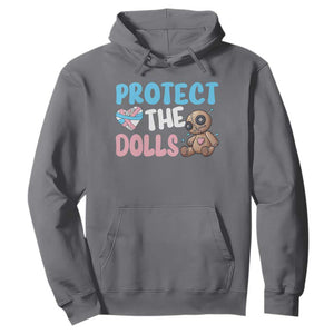 Protect The Dolls Hoodie Transgender Trans Pride TS10 Charcoal Print Your Wear