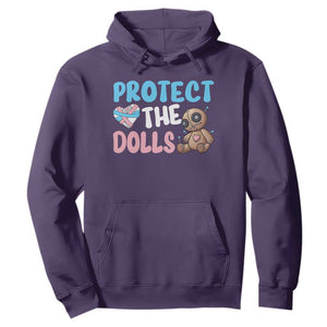 Protect The Dolls Hoodie Transgender Trans Pride TS10 Purple Print Your Wear