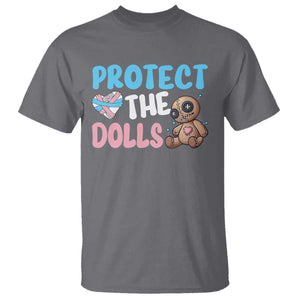 Protect The Dolls T Shirt Transgender Trans Pride TS10 Charcoal Print Your Wear