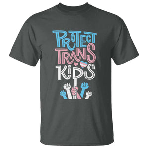 Protect Trans Kids T Shirt Transgender Pride Social Justice TS10 Dark Heather Print Your Wear