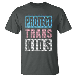 Protect Trans Kids T Shirt Transgender Pride Trans Rights Social Justice TS10 Dark Heather Print Your Wear