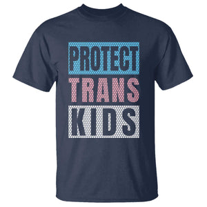 Protect Trans Kids T Shirt Transgender Pride Trans Rights Social Justice TS10 Navy Print Your Wear