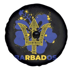 Proud Barbados Bajan Barbadian Flag Roots Spare Tire Cover TS11 Print Your Wear