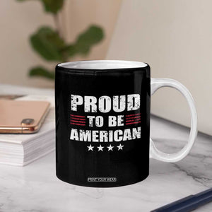 Proud To Be American Coffee Mug US Citizen Est 2025 TB09 Print Your Wear