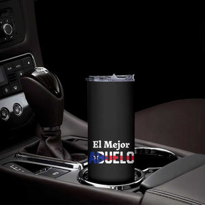 Puerto Rico Grandpa Skinny Tumbler La Mejor Abuelo Grandpa Father's Day Gift TB10 Print Your Wear