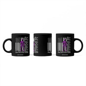 Purple Up For Military Kids Coffee Mug Military Child Month TS02 Print Your Wear