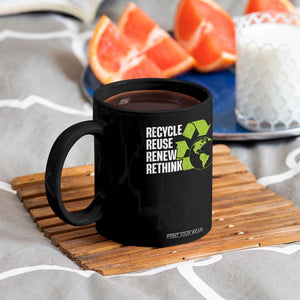 Recycle Reuse Renew Rethink Environmental Activism Coffee Mug TS11 Print Your Wear