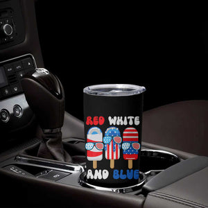 Red White Blue Popsicle 4th of July Tumbler Cup Patriotic USA Flag TS10 Print Your Wear