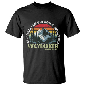 Religious Christian Waymaker T Shirt Promise Keeper Light In The Darkness Miracle Worker TS11 Black Print Your Wear