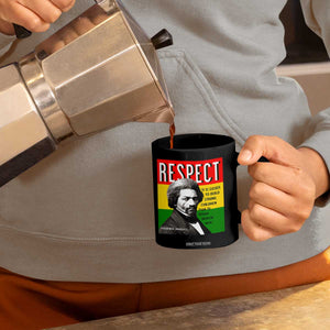 Respect Frederick Douglass Coffee Mug It Is Easier To Build Strong Children Empowerment TS02 Print Your Wear