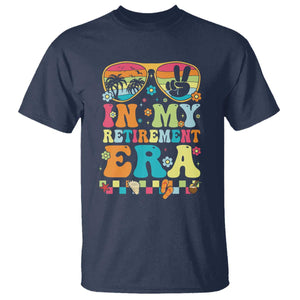 Retired Est 2025 T Shirt In My Retirement Era Groovy Summer Vibes TS10 Navy Print Your Wear
