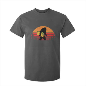 Retro Bigfoot Taco T Shirt For Kid Funny Cinco de Mayo Sasquatch Lovers TS10 Dark Heather Print Your Wear