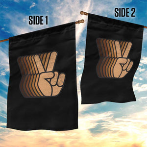 Retro Equality for All Garden Flag Peace Sign V Fingers Skin Tone Hands Vintage TS10 Print Your Wear