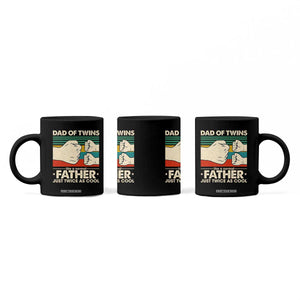 Retro Twin Dad Coffee Mug Like A Normal But Just Twice As Cool TS10 Print Your Wear
