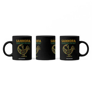Sankofa Learn From The Past Coffee Mug African Bird Black History Akan Pattern TS11 Print Your Wear