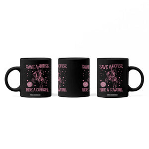 Save A Horse Ride A Cowgirl Coffee Mug Subtle Lesbian Cowgirl Western LGBTQ Pride Month TS10 Print Your Wear