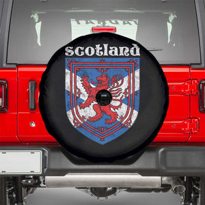 Scottish Pride Spare Tire Cover Scottish Rampant Lion Flag Scotland Coat of Arms TS11 Black Print Your Wear
