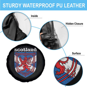 Scottish Pride Spare Tire Cover Scottish Rampant Lion Flag Scotland Coat of Arms TS11 Print Your Wear