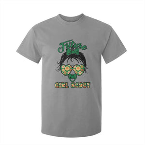 Scout Girl Cookie Dealer T Shirt For Kid Troop Leader Kidlife Little Bun TS02 Sport Gray Print Your Wear