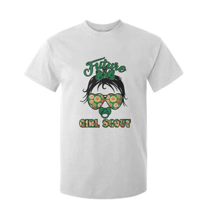 Scout Girl Cookie Dealer T Shirt For Kid Troop Leader Kidlife Little Bun TS02 White Print Your Wear