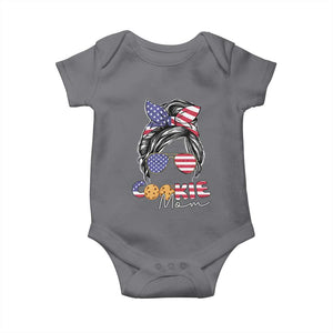 Scout Girl Mom Baby Onesie American Proud Cookie Mom Troop Leader Family Matching TS02 Charcoal Print Your Wear