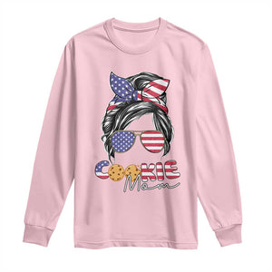 Scout Girl Mom Long Sleeve Shirt American Proud Cookie Mom Troop Leader Family Matching TS02 Light Pink Print Your Wear