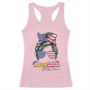 Scout Girl Mom Racerback Tank Top American Proud Cookie Mom Troop Leader Family Matching TS02 Light Pink Print Your Wear