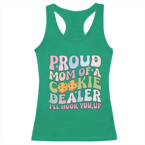 Scout Girl Mom Racerback Tank Top Proud Mom Of A Cookie Dealer Troop Leader Family Matching TS02 Irish Green Print Your Wear
